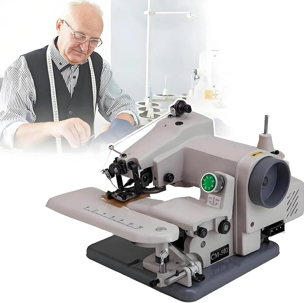 Blindstich-Nähmaschine, elektrische Nähmaschine, tragbar, für unsichtbare Nähte
