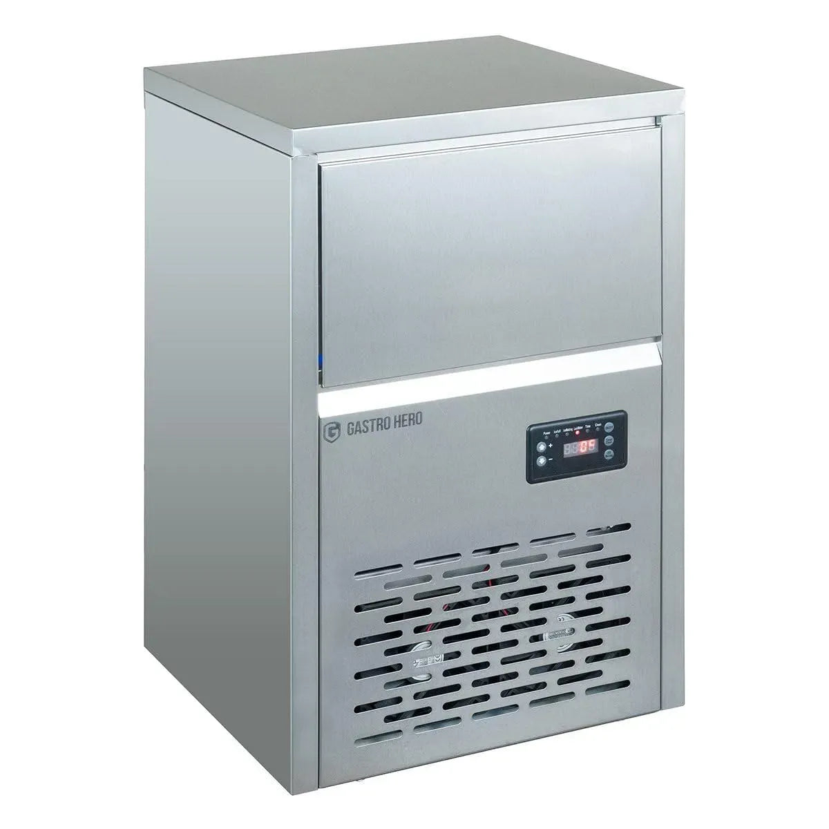 40kg/Stunde VWEB-ECO40 Eisbereiter, 230 V, 40 kg, Edelstahl, GastroHero