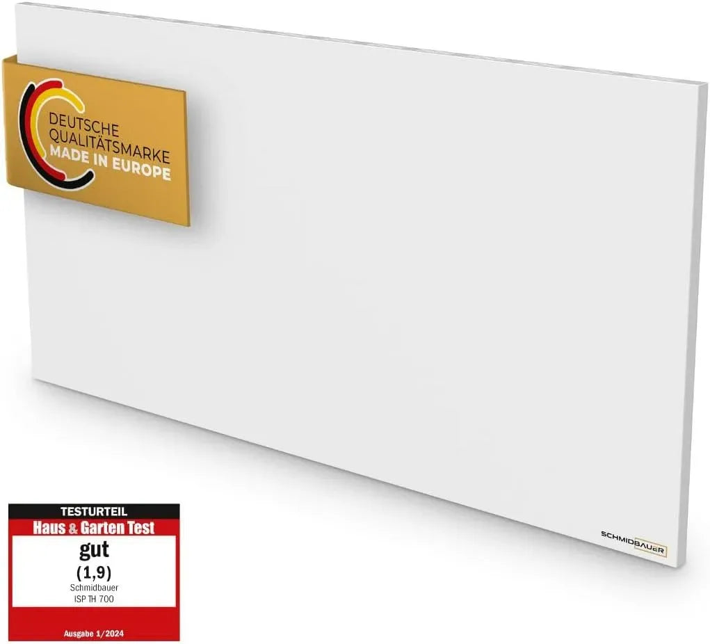 NEU 1400 Thermostat, SCHMIDBAUER® Hybrid Pro Hybrid Watt, das Beste aus beiden Heiztechniken, Infrarottechnik mit Raumluft-Konvektion
