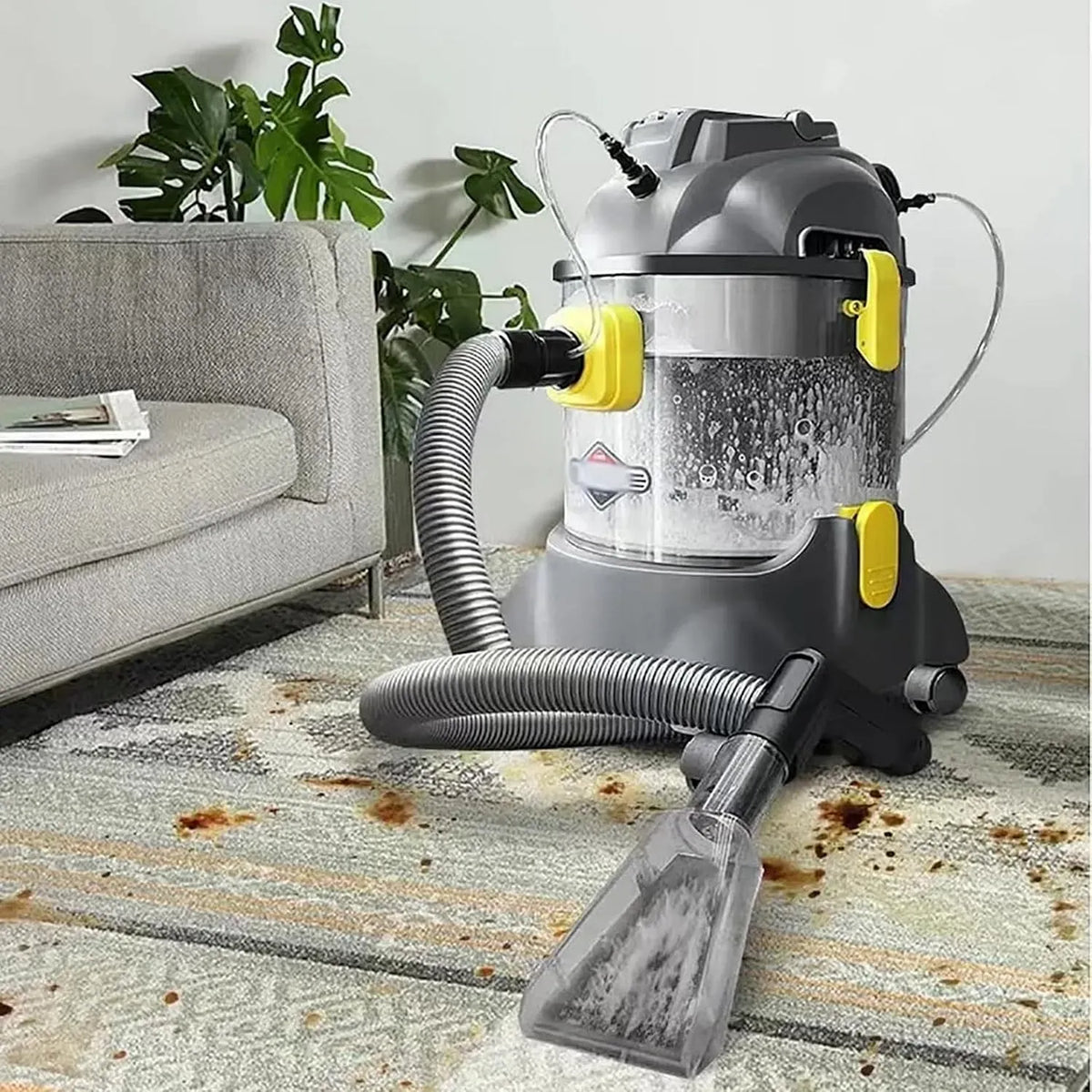 Staubsauger, 1400 W, 2 Reinigungsmodi, elektrisches Staubsauggerät, Sprühextraktionsmaschine Für Autoinnenräume