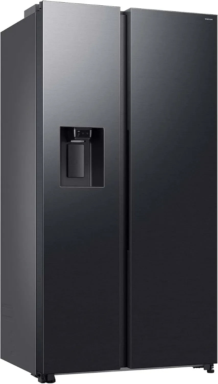 Samsung RS70F65KDFEF Kühl-Gefrierkombination, 640 L, großer Wassertank, Kühlschrank mit Gefrierfach, Schwarz, Metal Cooling, AI Energy Mode, 178 cm