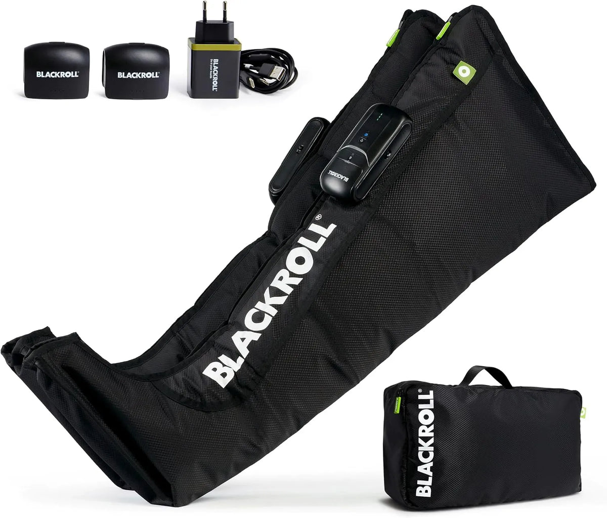 kabellos, Premium Recovery Boots für Beine M, BLACKROLL® Compression Boots 2, 3 Modi, 5 Druckstufen, Kompressionsmassage für schnellere Regeneration
