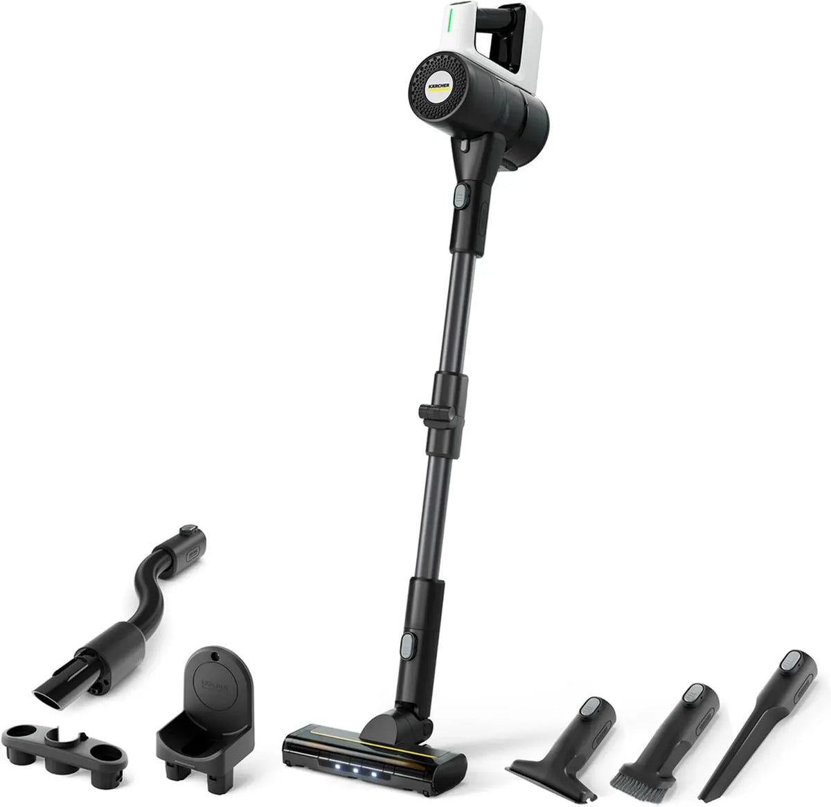 Kärcher VCS 3 Staubsauger, 300 W, 22 V, leise, Laufzeit: bis zu 50 min, Flex Schlauch, LED-Bodendüse, Motor: 00 Watt
