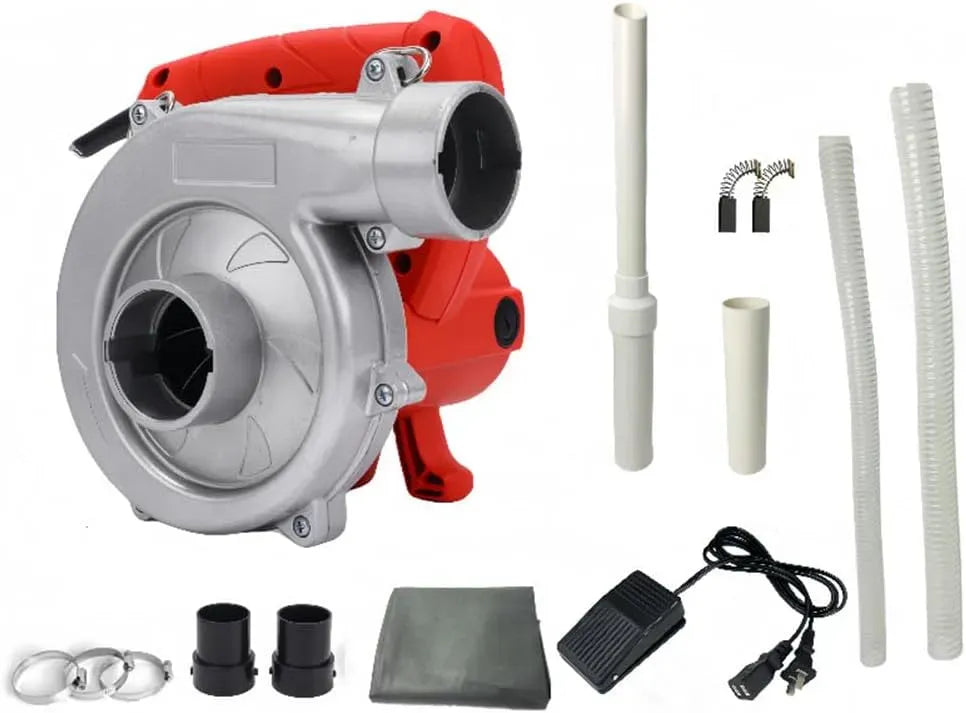 Daunenfüllmaschine, Fußsteuerschalter, 3600 W, 6 Geschwindigkeiten, für die Aufarbeitung von Daunenjacken
