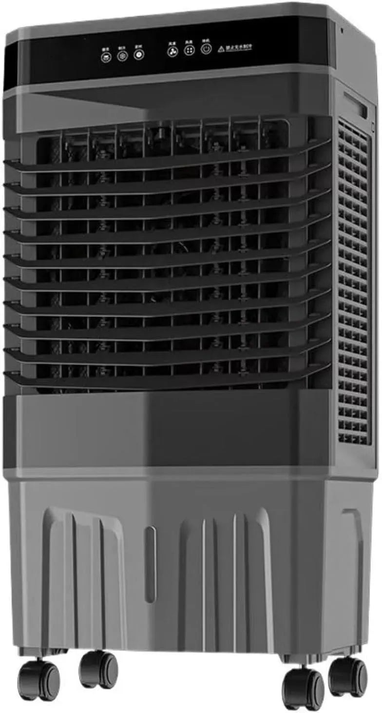 Klimaanlage 12h, 80cm, 12 L, tragbar, Timer, 3 Geschwindigkeiten, Oszillation, großer Wassertank, leise, Leiser Luftkühler