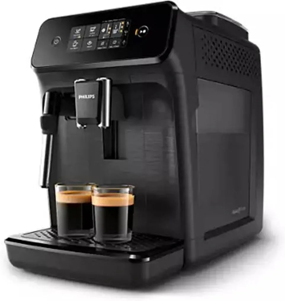 Philips Serie 1200 EP1220/00 mattes Schwarz, Stahl, EP1220/00 Serie 1200 Espresso-Kaffeeautomaten, 1,8 l