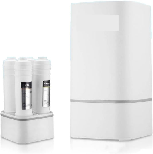 4-stufiger Wasserreinigerfilter, Brunnenwasserfilter, Trinkwasserfiltersystem, Home