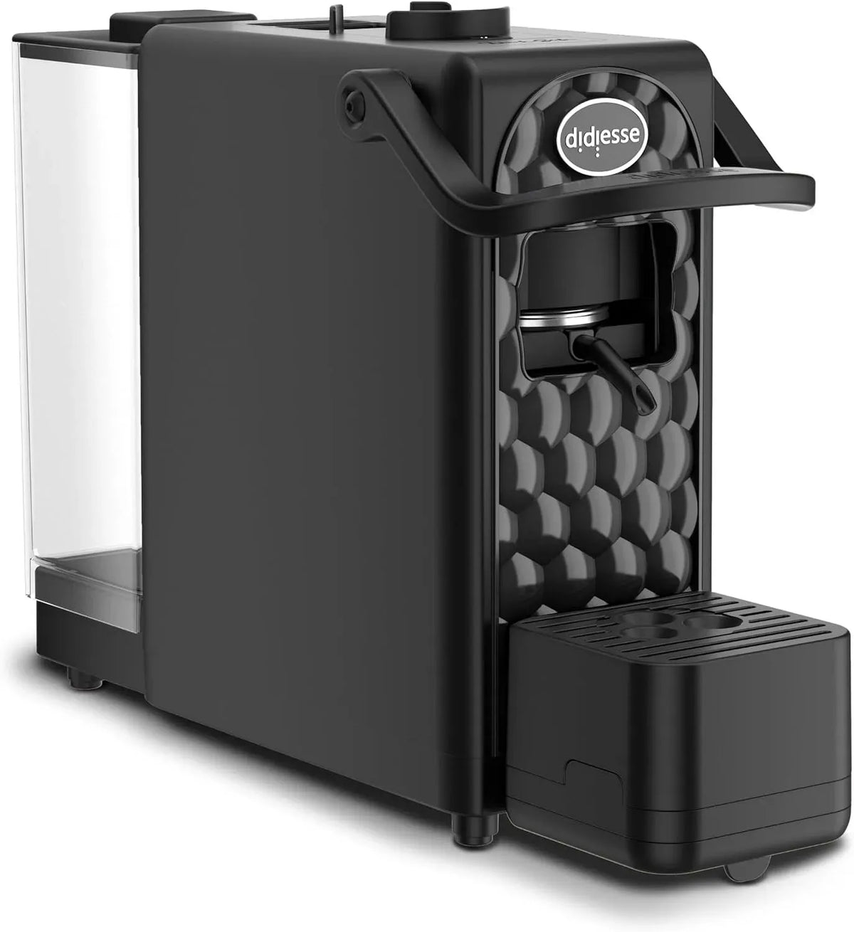 Espressomaschine, 1,3 L, 650 W, Schwarz, Intensiver und aromatischer Kaffee, Tank 1,3 l