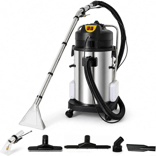 Teppichreiniger, Trockensauger, Teppich- und Polsterreinigungsgerät, 40 L, für Polster