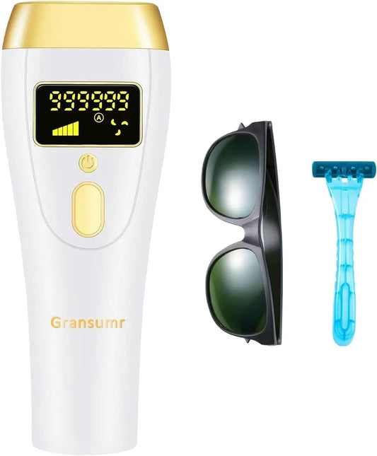 Laser-Haarentfernungsgerät, Blitz-Haarentferner, IPL-Haarentfernungsgerät, 5 Modi, für Frauen & Männer