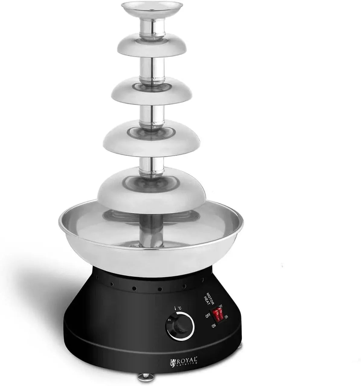 RCCF-210 Schokofondue, 4 L, 250 W, 30 bis 110 °C, Gastronomie, Edelstahl