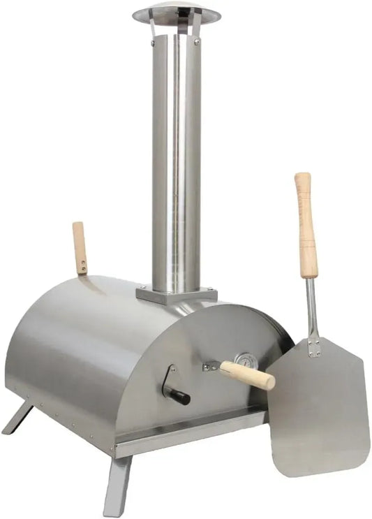Elektrischer Pizzaofen, tragbar, Outdoor, Grill, Edelstahl, Pizzaschieber, tragbarer Grill
