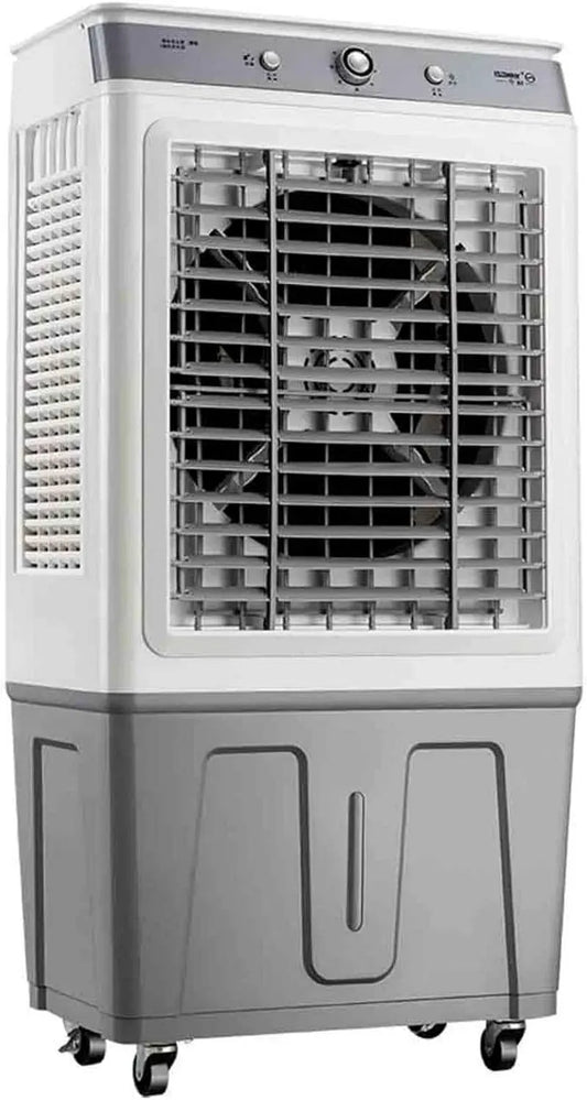 Klimaanlage, 35 L, Klimaanlage 7.5h, Timer, 3 Geschwindigkeiten, 35L Wasserkühlung Klimalüfter Wasser 120° Schwenk, Timer für Zimmer für Büro