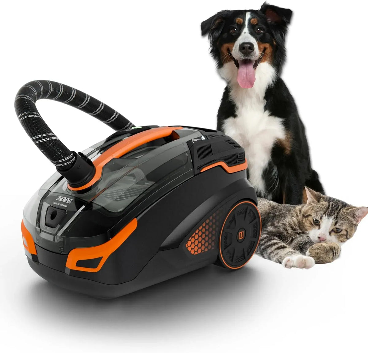 Staubsauger, THOMAS PET 4ALL, & FAMILY PRO, elektrisches Staubsauggerät, Feucht wischen von Parkett