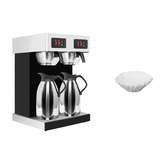 Kaffeemaschine, 2 L, GGM, Kaffeebereiter, elektrische Kaffeemaschine, Gastro Filterkaffeemaschine 2x 2L