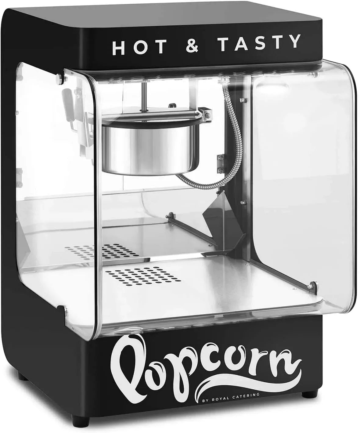W 4 Popcornmaschine, Popcornmaker, 1.5 L, 1300 W, 4 kg, Gastronomie, Schwarz