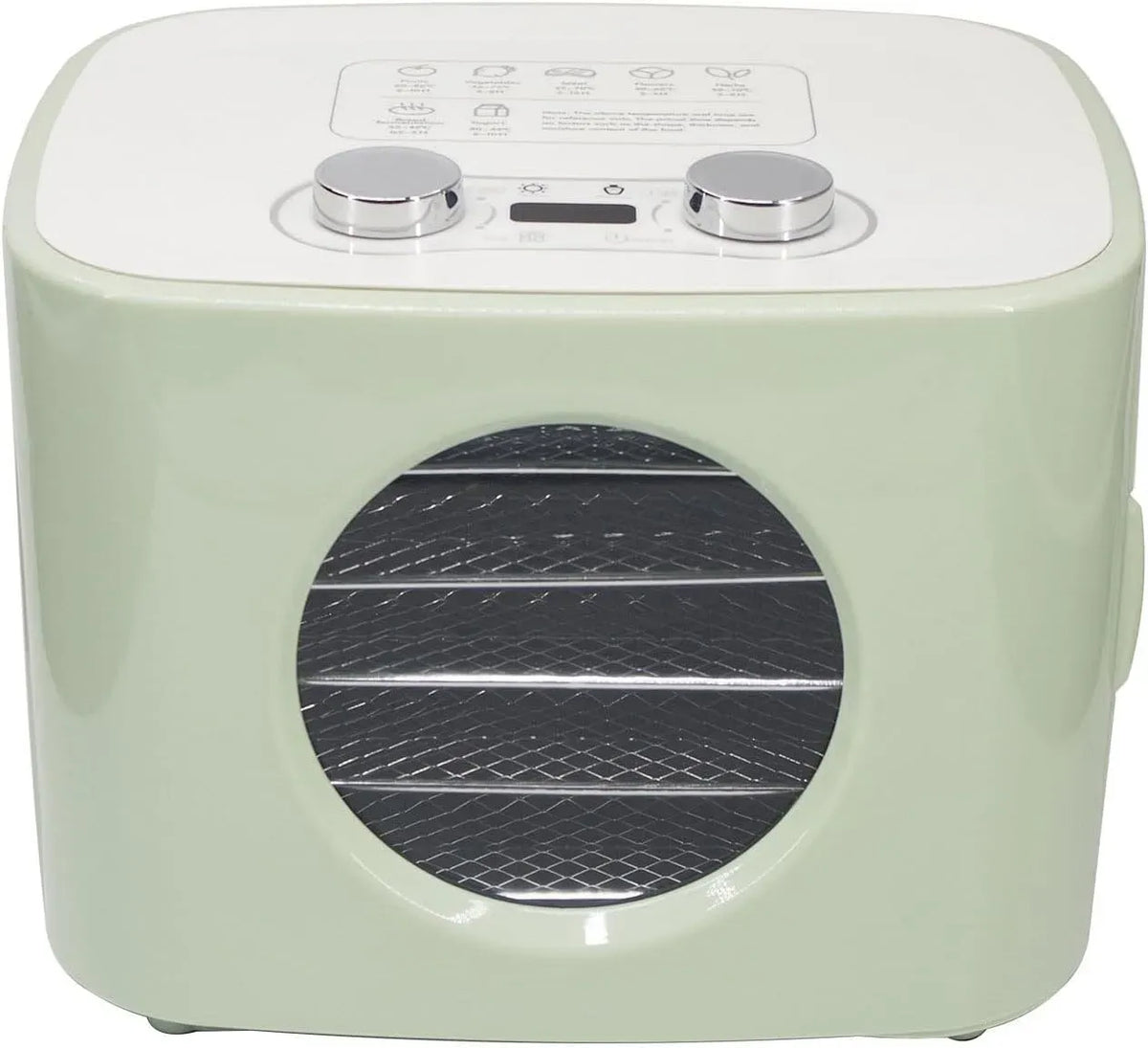 Dörrautomat, Lebensmitteltrockner, 30 bis 80 °C, tragbar, Timer, Edelstahl, für Zuhause Und Gewerbe