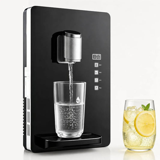 Sofort-Heißwasserspender, Klempnerwasserbereiter, Heizung, Heißwasserbereiter, 2200 W, 30 l/h, Touch-Bedienung, Kindersicherung, 2 Temperaturzonen