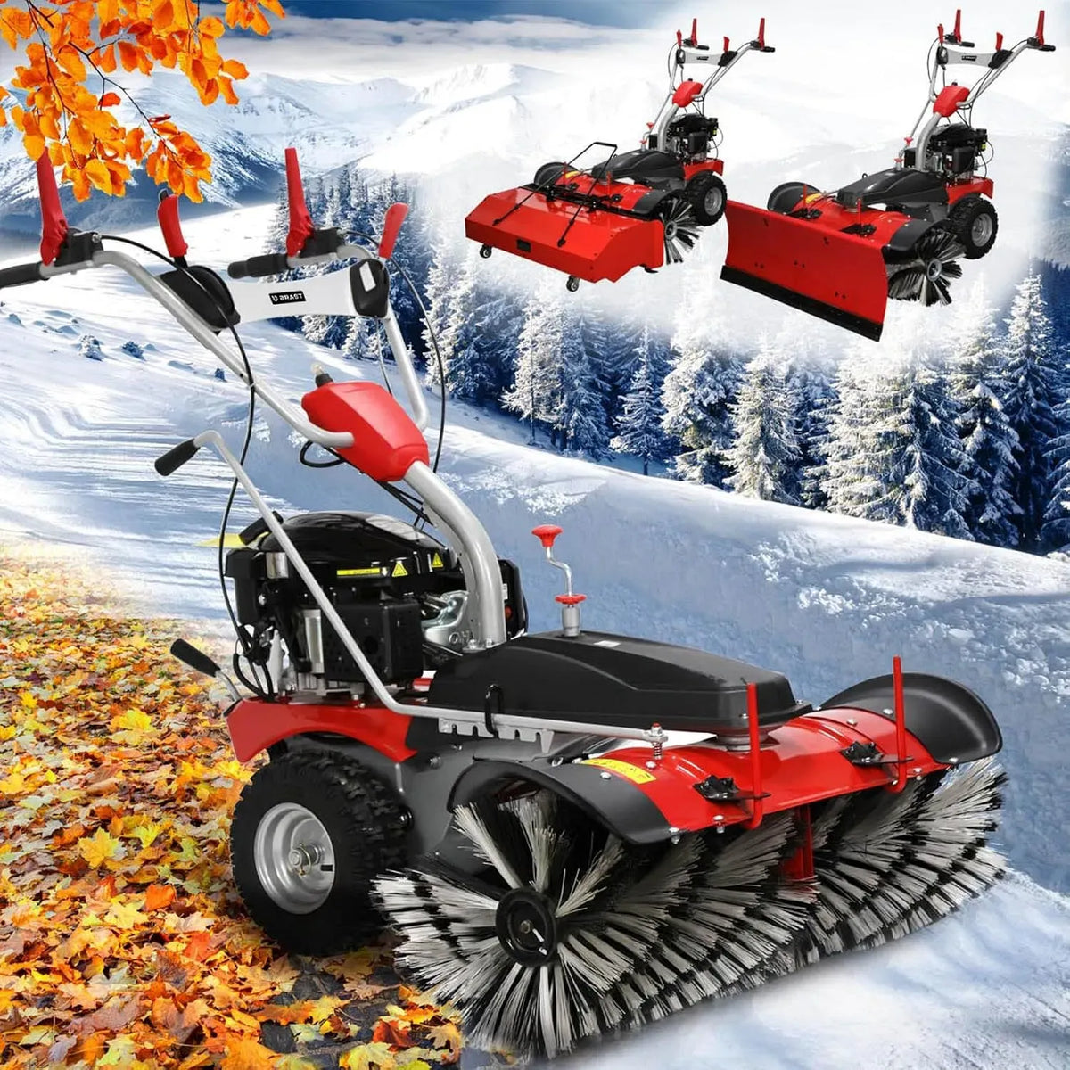Kehrmaschine, Bodenkehrmaschine, BRAST