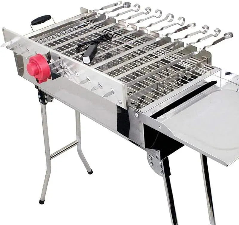 Motor, Grill, Grillset, Grillmaster, Grillmaster Spießdreher + Motor + Powerbank + Mangal + 11 Spieße