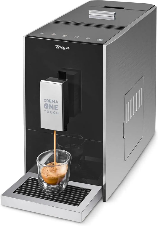Kaffeevollautomat, Touch-Bedienung, 19 Bar Espresso-Maschine, Slimline
