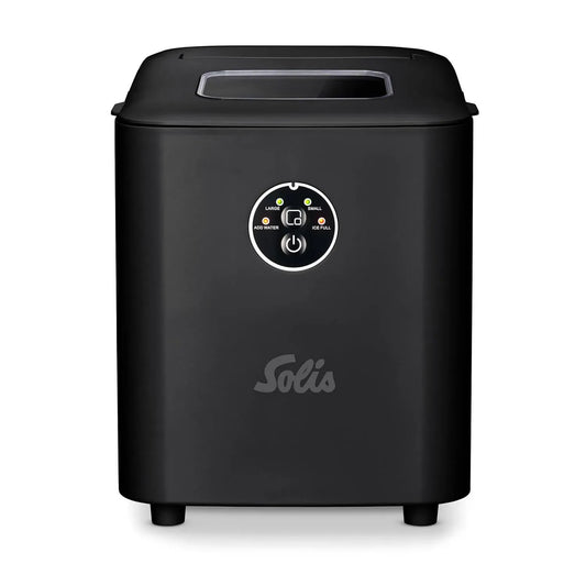 Eiswürfelmaschine, Schwarz, Eisbereiter, Solis Ice Cube Express Eiswürfelmaschine