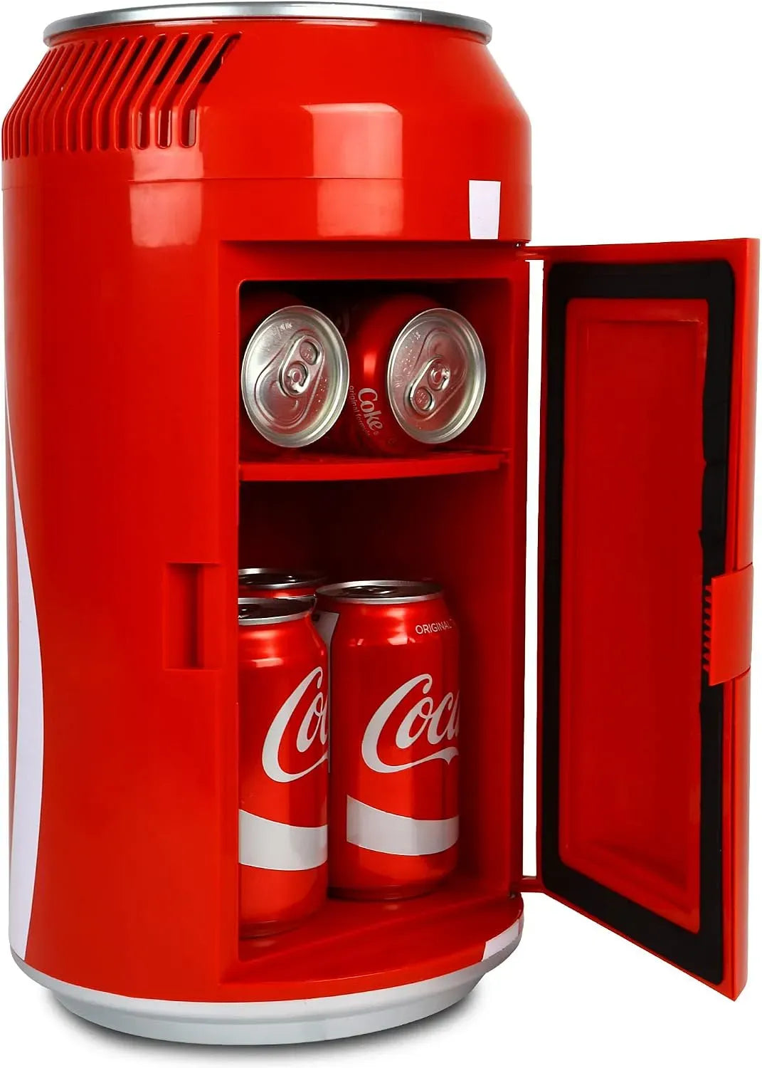 Kühlschrank, Coca CC06-G, elektrisches Kühlgerät, Dosen-Kühlschrank, Cola Mini Dosen-Kühlschrank
